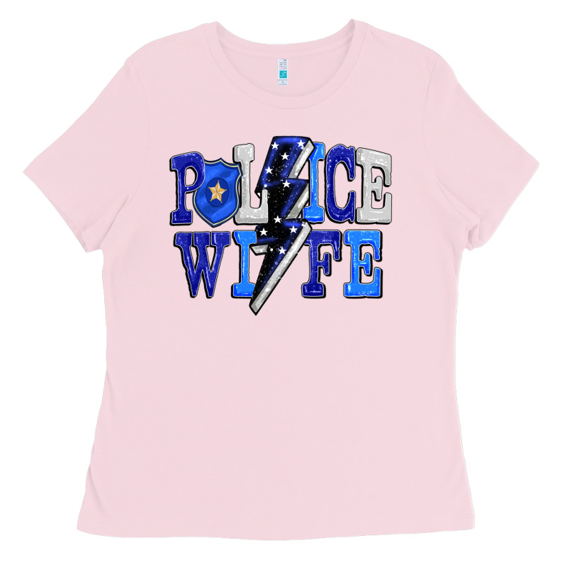 Police Wife Ladies Tee by FaDigitalArtStudio | Teevron