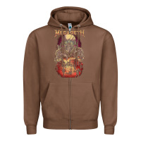 Chestnut Sidoel Rock Shop Zipper Hoodie - linhVisuals