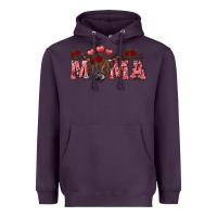 Plum valentines day mama Heavyweight Hoodie - RanaPortraitStore