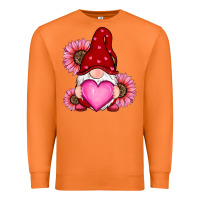 Carrot valentines day with sunflowers gnomes Premium Sweatshirt - RanaPortraitStore