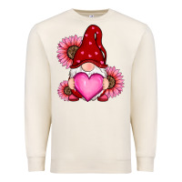 Sandshell valentines day with sunflowers gnomes Premium Sweatshirt - RanaPortraitStore