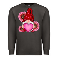 Smoke valentines day with sunflowers gnomes Premium Sweatshirt - RanaPortraitStore