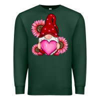 Sports Green valentines day with sunflowers gnomes Premium Sweatshirt - RanaPortraitStore