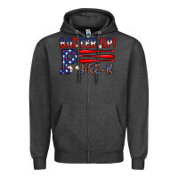 Charcoal Heather batter up pre k Zipper Hoodie - JahusDesignShop