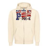 Sandshell batter up pre k Zipper Hoodie - JahusDesignShop