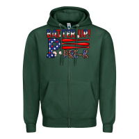 Sports Green batter up pre k Zipper Hoodie - JahusDesignShop