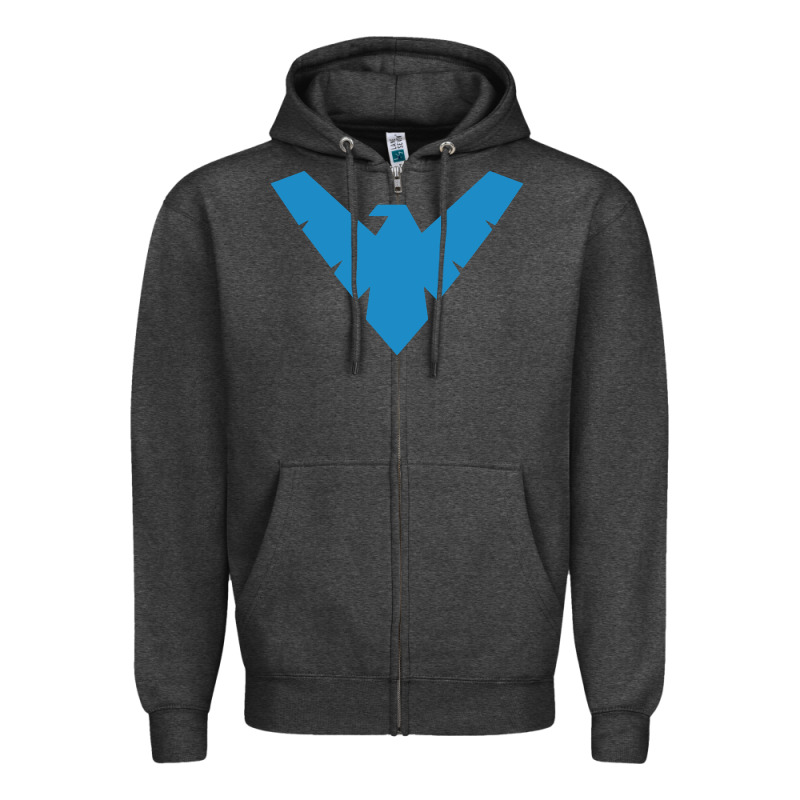 Nightwing Zipper Hoodie by linhVisuals | Teevron