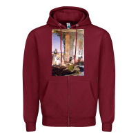 Burgundy morocco, map, african, nying,algeria, agadir travel Zipper Hoodie - linhVisuals