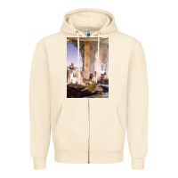 Sandshell morocco, map, african, nying,algeria, agadir travel Zipper Hoodie - linhVisuals