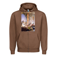 Chestnut morocco, map, african, nying,algeria, agadir travel Zipper Hoodie - linhVisuals