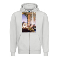 Dove Grey morocco, map, african, nying,algeria, agadir travel Zipper Hoodie - linhVisuals