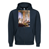 Navy morocco, map, african, nying,algeria, agadir travel Zipper Hoodie - linhVisuals