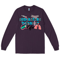 Plum Western Respiratory Therapist Life Long Sleeve Tee - LillyAllenDesigns