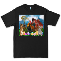 Black Farm animals 20oz Premium Tee - OliviaCreatesArt