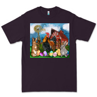 Plum Farm animals 20oz Premium Tee - OliviaCreatesArt