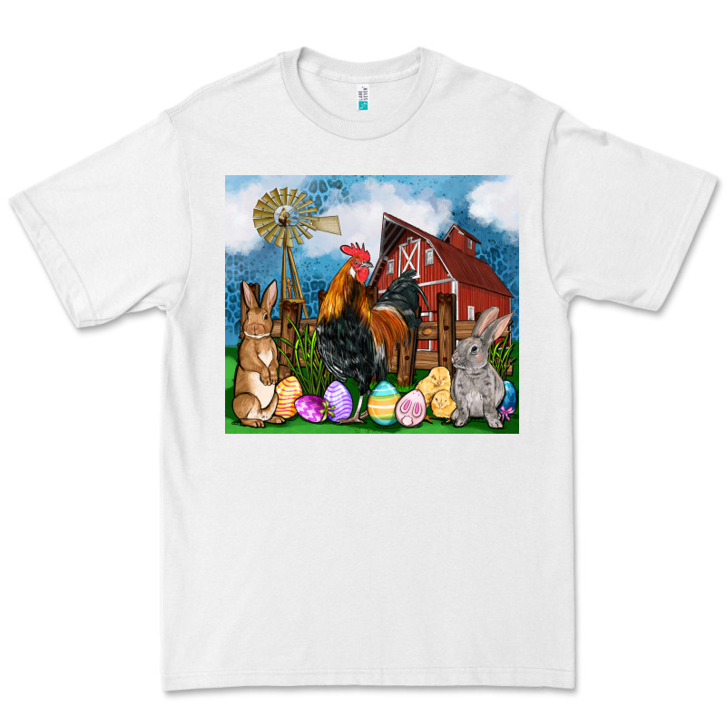 Farm Animals 20oz Premium Tee by OliviaCreatesArt | Teevron