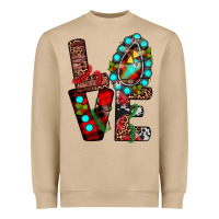 Mushroom christmas love Heavyweight Sweatshirt - JahusDesignShop