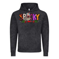 Vintage Black spooky summer vibes Vintage Hoodie - CowhideDigitalArt