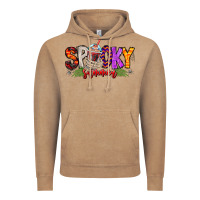 Vintage Coffee spooky summer vibes Vintage Hoodie - CowhideDigitalArt