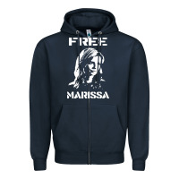 Navy free marissa Zipper Hoodie - linhVisuals