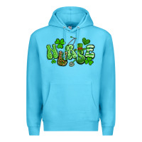Ocean Blue nurse st patrick's day Premium Hoodie - Artiststas