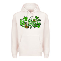 Pale Pink nurse st patrick's day Premium Hoodie - Artiststas