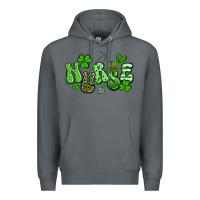 Rock nurse st patrick's day Premium Hoodie - Artiststas