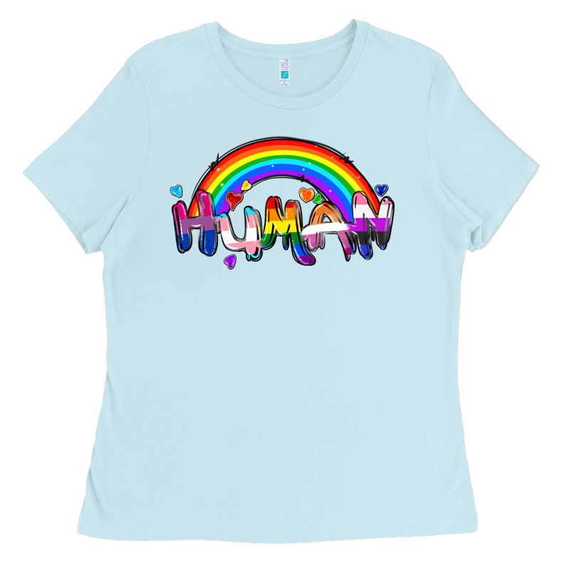 Human Pride Ladies Tee by FaDigitalArtStudio | Teevron