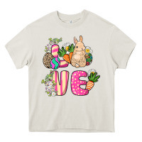 Cream Love Easter Day Heavy Core Tee - HowdyJamesFarm