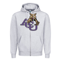 Heather Grey ABILENE CHRISTIAN UNIVERSITY ACU CLASSIC Zipper Hoodie - linhVisuals