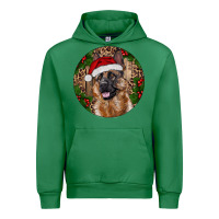 Emerald German Shepherd Christmas Urban Hoodie - RanaPortraitStore