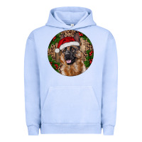 Pigment Grape Ice German Shepherd Christmas Urban Hoodie - RanaPortraitStore