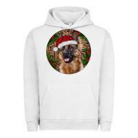 Pigment Lunar Rock German Shepherd Christmas Urban Hoodie - RanaPortraitStore