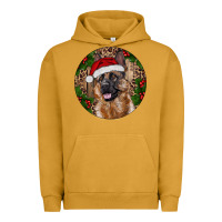 Pigment Peanut Butter German Shepherd Christmas Urban Hoodie - RanaPortraitStore