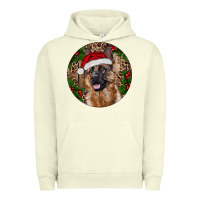 Pigment Pistachio German Shepherd Christmas Urban Hoodie - RanaPortraitStore