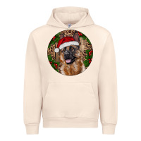 Sandshell German Shepherd Christmas Urban Hoodie - RanaPortraitStore