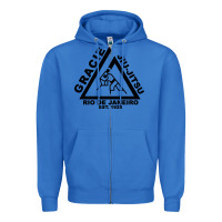 True Royal gracie jiu Zipper Hoodie - linhVisuals