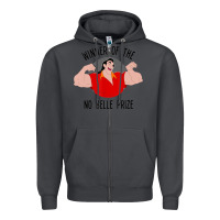 Smoke beauty and the beast gaston winner Zipper Hoodie - linhVisuals