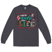 Smoke Nurse life leopard frame Long Sleeve Tee - LillyAllenDesigns