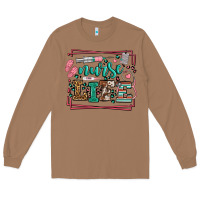 Toasted Coconut Nurse life leopard frame Long Sleeve Tee - LillyAllenDesigns
