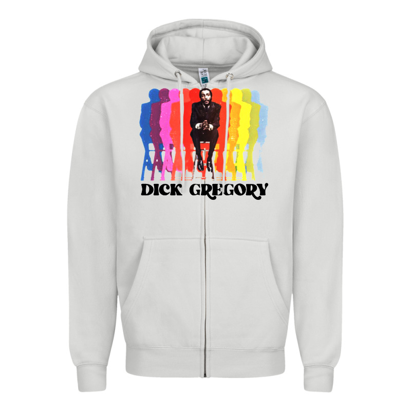 Dick Gregory Zipper Hoodie by linhVisuals | Teevron
