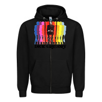 Black dick gregory Zipper Hoodie - linhVisuals