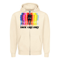 Sandshell dick gregory Zipper Hoodie - linhVisuals
