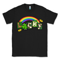 Black Lucky St. Patrick's Day Classic Tee - CowGirlArtShop