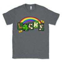 Charcoal Heather Lucky St. Patrick's Day Classic Tee - CowGirlArtShop