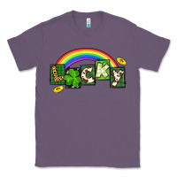 Lavender Lucky St. Patrick's Day Classic Tee - CowGirlArtShop