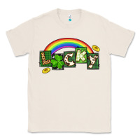 Natural Lucky St. Patrick's Day Classic Tee - CowGirlArtShop