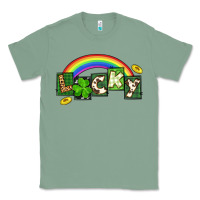 Sage Lucky St. Patrick's Day Classic Tee - CowGirlArtShop