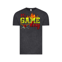 Vintage Black It's Game Day Softball Vintage Tee - BundleAndBundleShop