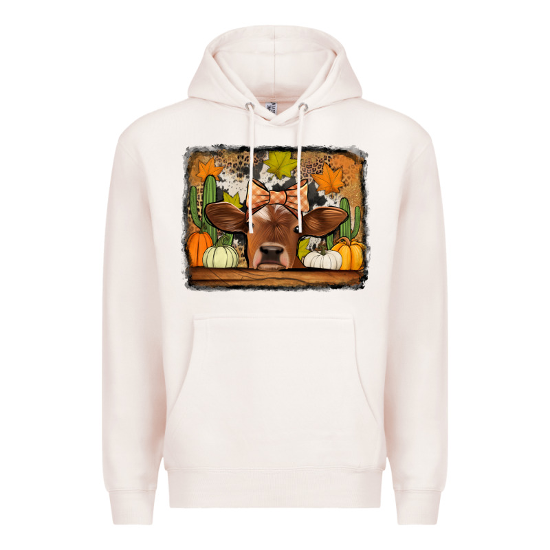 Fall Cow Premium Hoodie by Jasminsmagicworld | Teevron